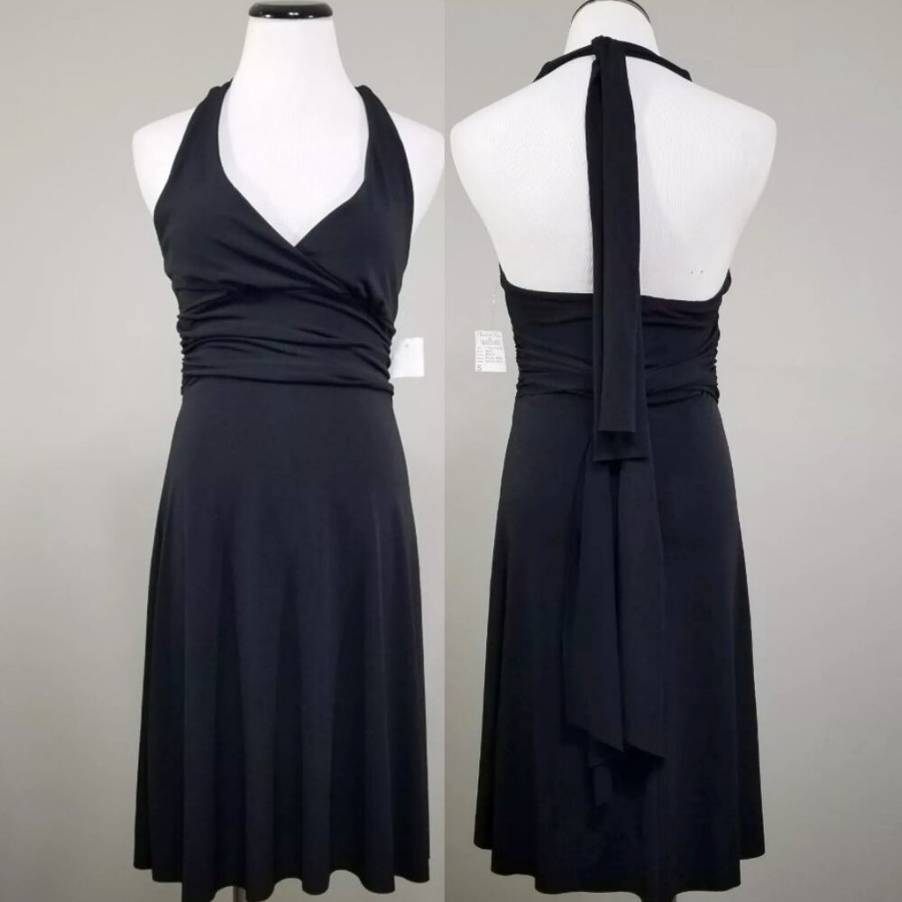 Nos Vintage y2k Charlotte Russe Halter Dress S Womens Versatile Feminine Classic